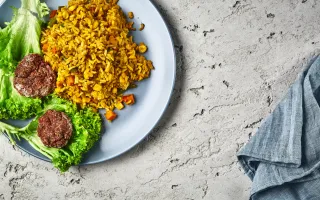 Ryż w stylu orientalnym z curry