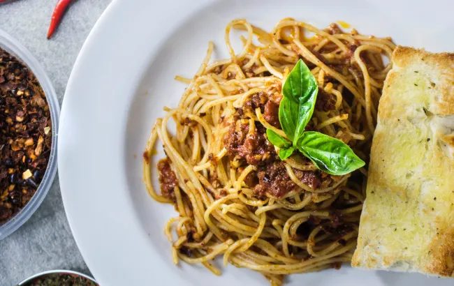 Spaghetti bolognese