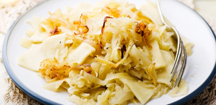 Łazanki czyli makaron z kapustą