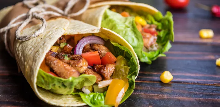 Tortilla z warzywami
