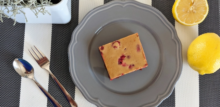 Cytrynowe szaleństwo z malinami