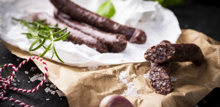 Kaszanka z kiszoną kapustą